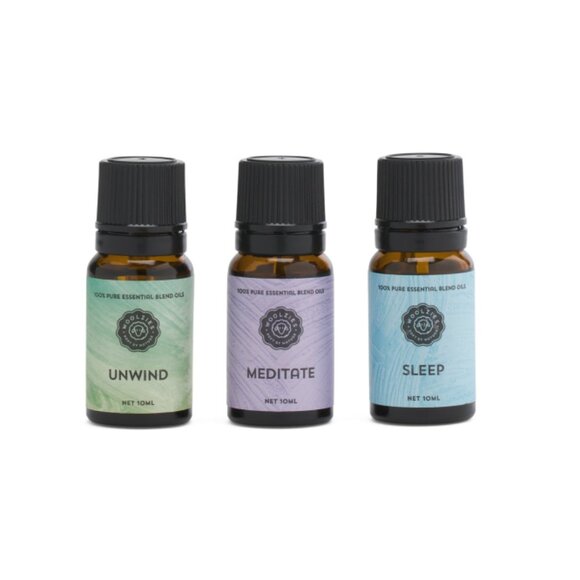 WOOLZIES Multi Set Of 3 Tranquility Essential Oils - Picture 1 of 2